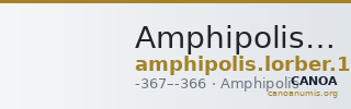 Amphipolis Lorber 1990 Tetrobols — CANOA