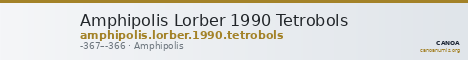Amphipolis Lorber 1990 Tetrobols — CANOA