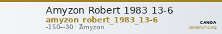 Amyzon Robert 1983 13-6 — CANOA