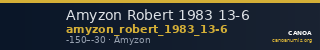 Amyzon Robert 1983 13-6 — CANOA