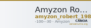 Amyzon Robert 1983 21 — CANOA