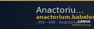 Anactorium Babelon 1932 200 — CANOA