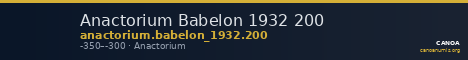 Anactorium Babelon 1932 200 — CANOA