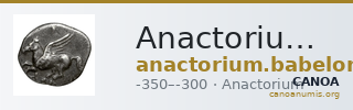 Anactorium Babelon 1932 202, 222-3 — CANOA