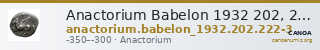 Anactorium Babelon 1932 202, 222-3 — CANOA