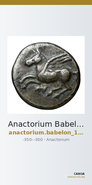 Anactorium Babelon 1932 203 — CANOA