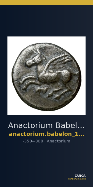 Anactorium Babelon 1932 203 — CANOA