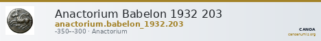 Anactorium Babelon 1932 203 — CANOA