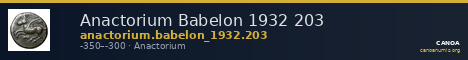 Anactorium Babelon 1932 203 — CANOA