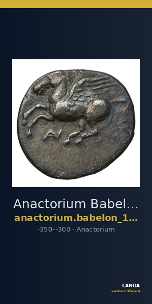 Anactorium Babelon 1932 224 — CANOA