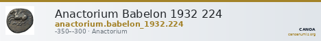 Anactorium Babelon 1932 224 — CANOA
