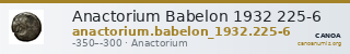 Anactorium Babelon 1932 225-6 — CANOA