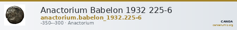 Anactorium Babelon 1932 225-6 — CANOA