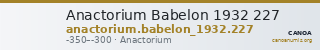 Anactorium Babelon 1932 227 — CANOA