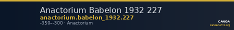 Anactorium Babelon 1932 227 — CANOA