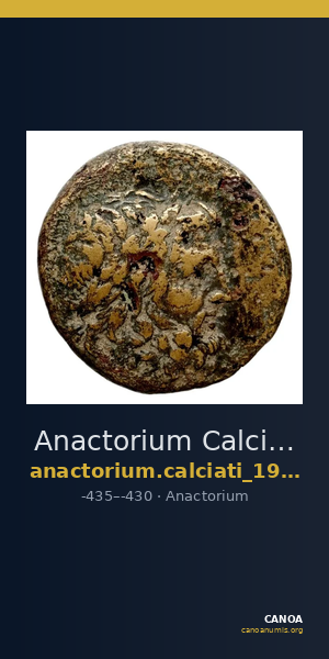 Anactorium Calciati 1990 1 — CANOA