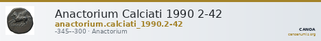 Anactorium Calciati 1990 2-42 — CANOA