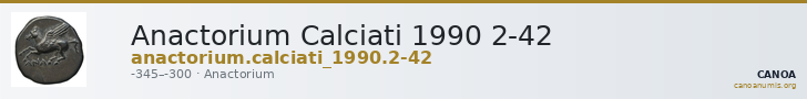 Anactorium Calciati 1990 2-42 — CANOA