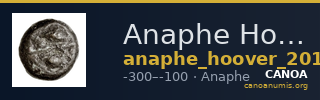 Anaphe Hoover 2010 776 — CANOA