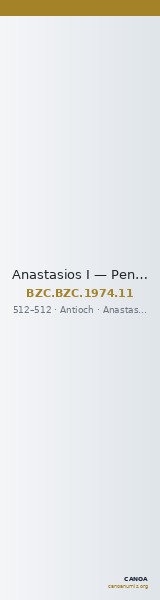 Anastasios I — Pentanummium (Antioch, 512) — CANOA