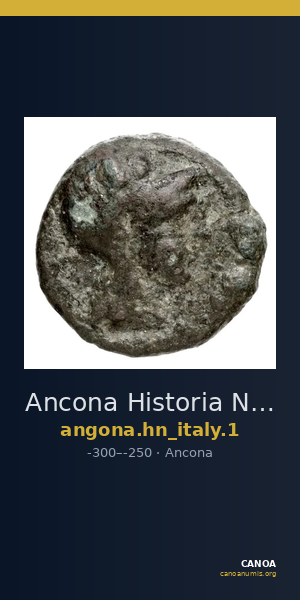 Ancona Historia Numorum Italy 1 — CANOA