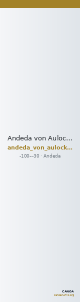 Andeda von Aulock 1977 171 — CANOA