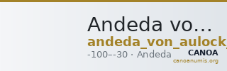 Andeda von Aulock 1977 172 — CANOA
