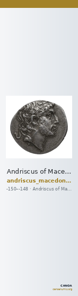 Andriscus of Macedon Macedon Meadows and Kan 2004 119 — CANOA