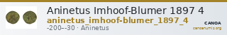 Aninetus Imhoof-Blumer 1897 4 — CANOA