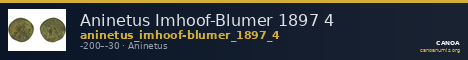 Aninetus Imhoof-Blumer 1897 4 — CANOA