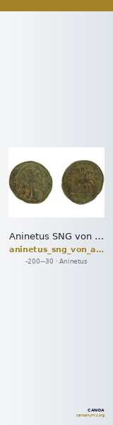 Aninetus SNG von Aulock 2893-4 — CANOA