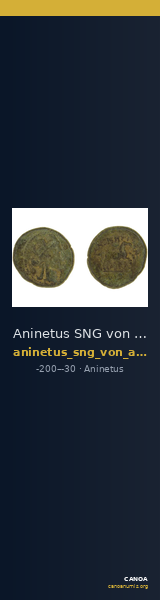 Aninetus SNG von Aulock 2893-4 — CANOA