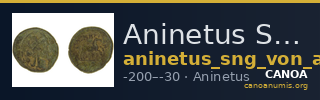 Aninetus SNG von Aulock 2893-4 — CANOA