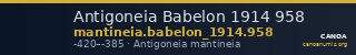 Antigoneia Babelon 1914 958 — CANOA