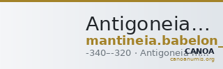 Antigoneia Babelon 1914 967 — CANOA
