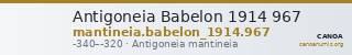Antigoneia Babelon 1914 967 — CANOA