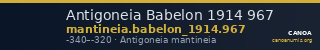 Antigoneia Babelon 1914 967 — CANOA
