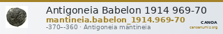 Antigoneia Babelon 1914 969-70 — CANOA