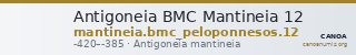 Antigoneia BMC Mantineia 12 — CANOA
