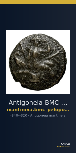 Antigoneia BMC Mantineia 16 — CANOA