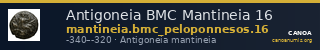 Antigoneia BMC Mantineia 16 — CANOA