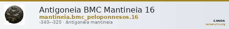 Antigoneia BMC Mantineia 16 — CANOA