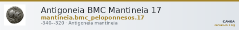 Antigoneia BMC Mantineia 17 — CANOA