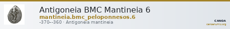 Antigoneia BMC Mantineia 6 — CANOA