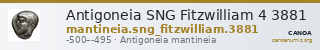 Antigoneia SNG Fitzwilliam 4 3881 — CANOA