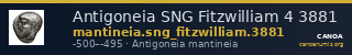 Antigoneia SNG Fitzwilliam 4 3881 — CANOA