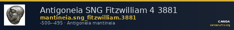Antigoneia SNG Fitzwilliam 4 3881 — CANOA