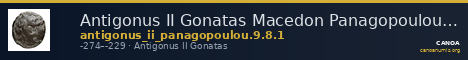 Antigonus II Gonatas Macedon Panagopoulou 2020 9.8.1 — CANOA
