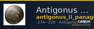 Antigonus II Gonatas Macedon Panagopoulou 2020 9.8.2 — CANOA