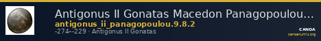 Antigonus II Gonatas Macedon Panagopoulou 2020 9.8.2 — CANOA